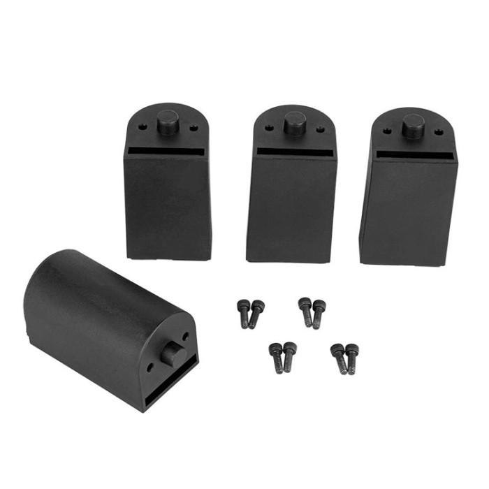 Piedini rialzati per rastrelliera modulare