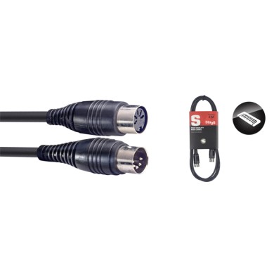 Cavo midi 2m 1xDin(5pin) M/1xDin(5pin) F