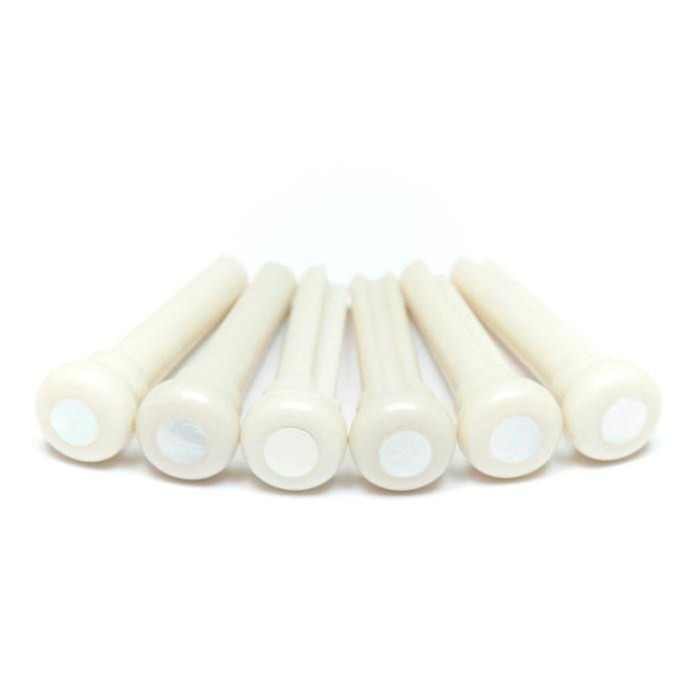Piroli Presentation White/Mother of Pearl Dot 4mm