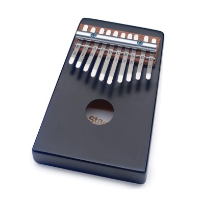 Kalimba 10 chiavi in basswood nera