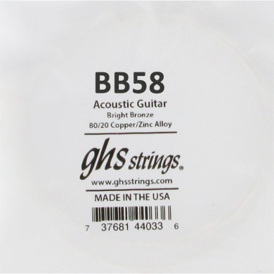 Singola acustica Bright Bronze 058