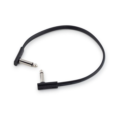 Flat Patch Cable Black 30cm