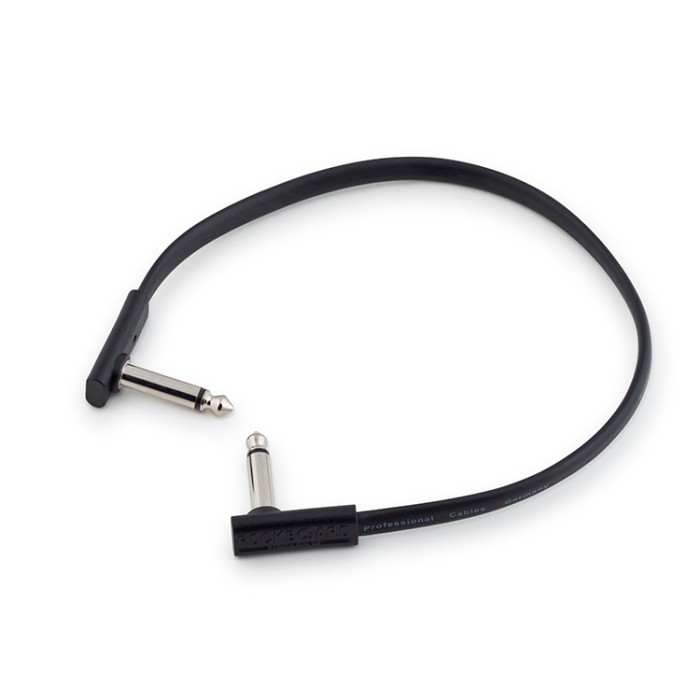 Flat Patch Cable Black 30cm