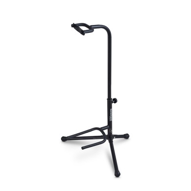 Supporto da terra per una chitarra nero