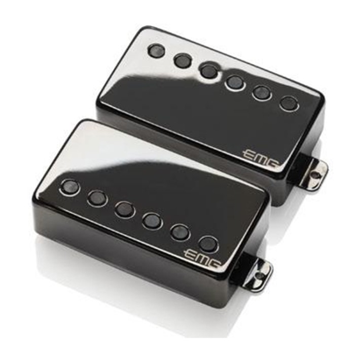 Set James Hetfield Sign. Black Chrome