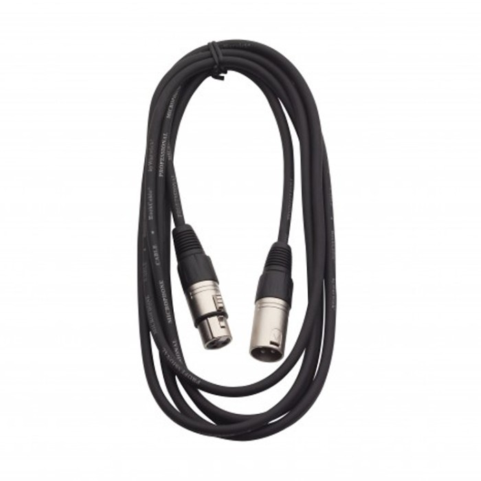 Cavo Microfono 3m 1x Xlr F/1x Xlr M