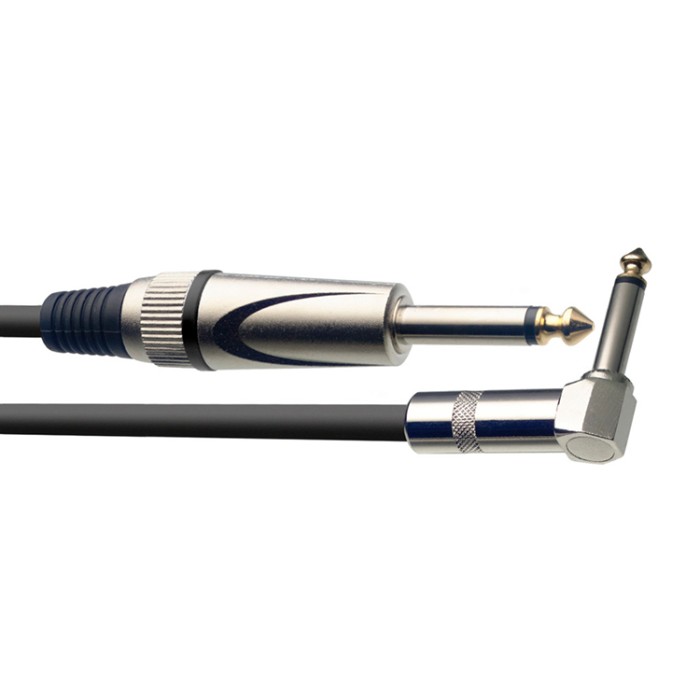 Cavo strumento 1,5m Jack 6,3 M MO 90/Jack 6,3 M MO