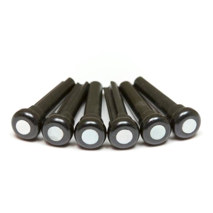 Piroli Presentation Black/Mother of Pearl Dot 4mm