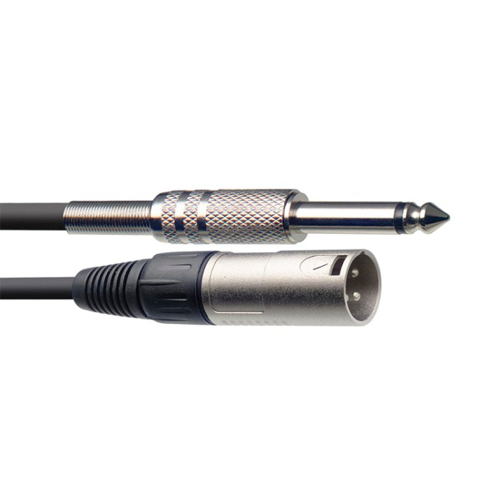 Cavo audio 3m Jack 6,3 M MO/Xlr M