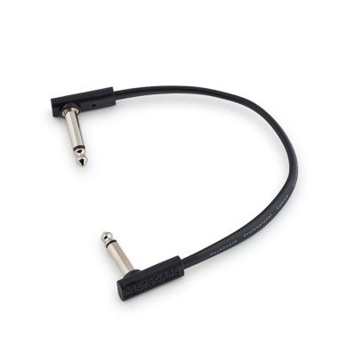 Flat Patch Cable Black 20cm