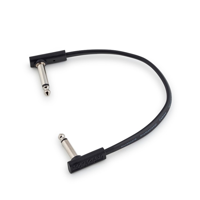 Flat Patch Cable Black 20cm