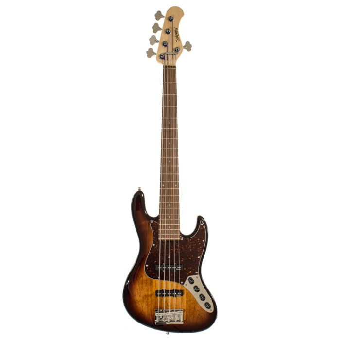 MetroLine JJ Bass 5 21 Vintage Sunburst