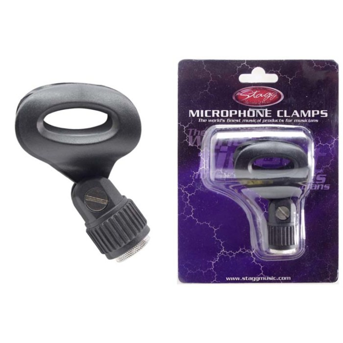 Supporto microfono in nylon 32-42mm