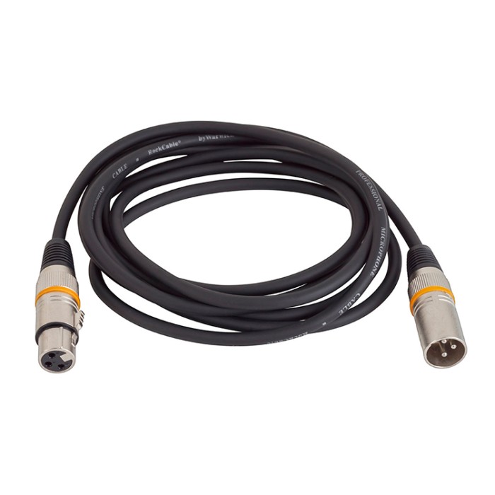 Cavo Microfono 3m 1x Xlr F/1x Xlr M