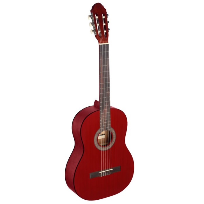 Chitarra classica 4/4 rossa