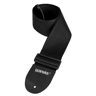 Tracolla 80mm in nylon nero Warwick