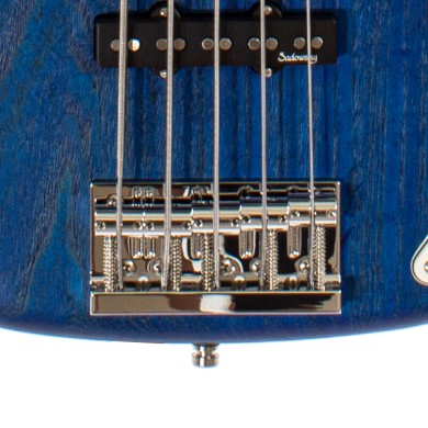 MetroLine PJ Bass 5 21 Hybrid Ocean Blue Satin