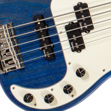 MetroLine PJ Bass 5 21 Hybrid Ocean Blue Satin