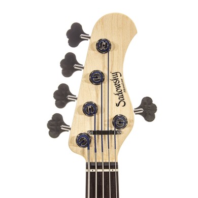 MetroLine JJ Bass 5 21 Vintage Fretless C A Red