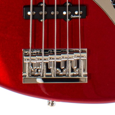MetroLine JJ Bass 5 21 Vintage Candy Apple Red