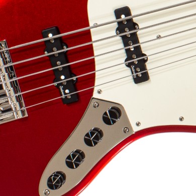 MetroLine JJ Bass 5 21 Vintage Candy Apple Red