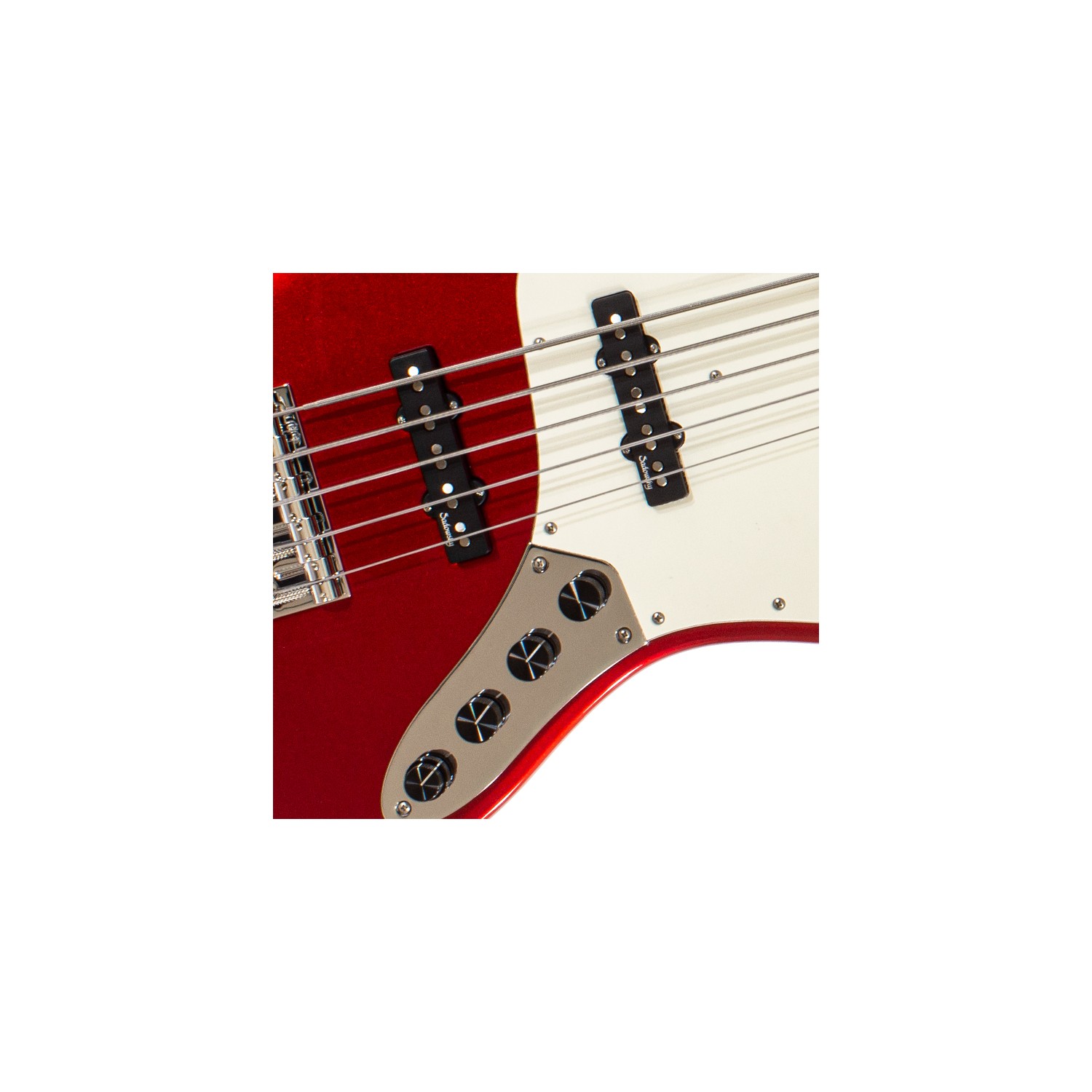 MetroLine JJ Bass 5 21 Vintage Candy Apple Red