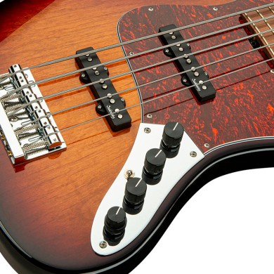 MetroLine JJ Bass 5 22 Will Lee Vintage Sunburst