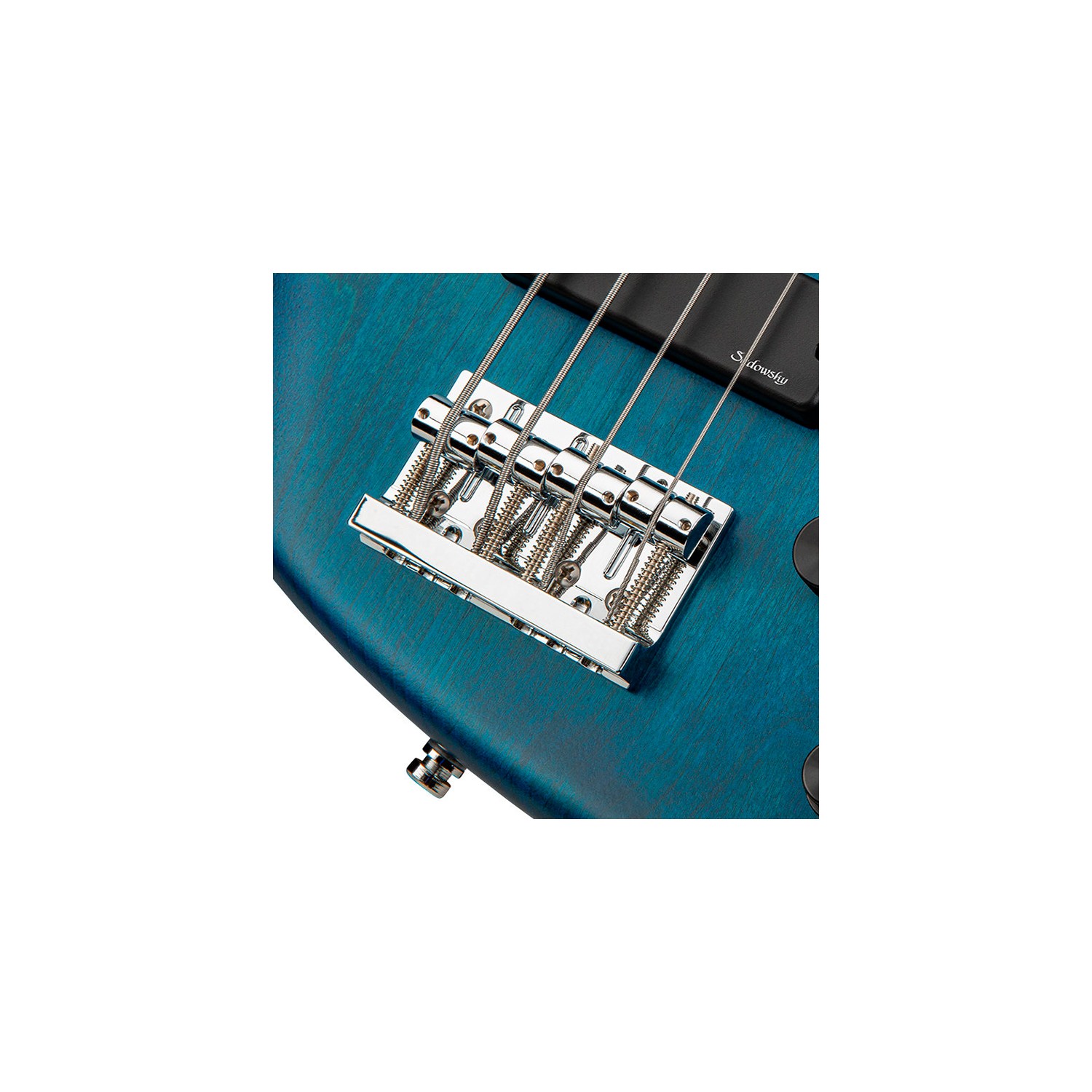 MetroLine Modern Bass 4 24 Ocean Blue Satin