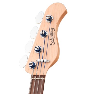 MetroLine Modern Bass 4 24 Ocean Blue Satin
