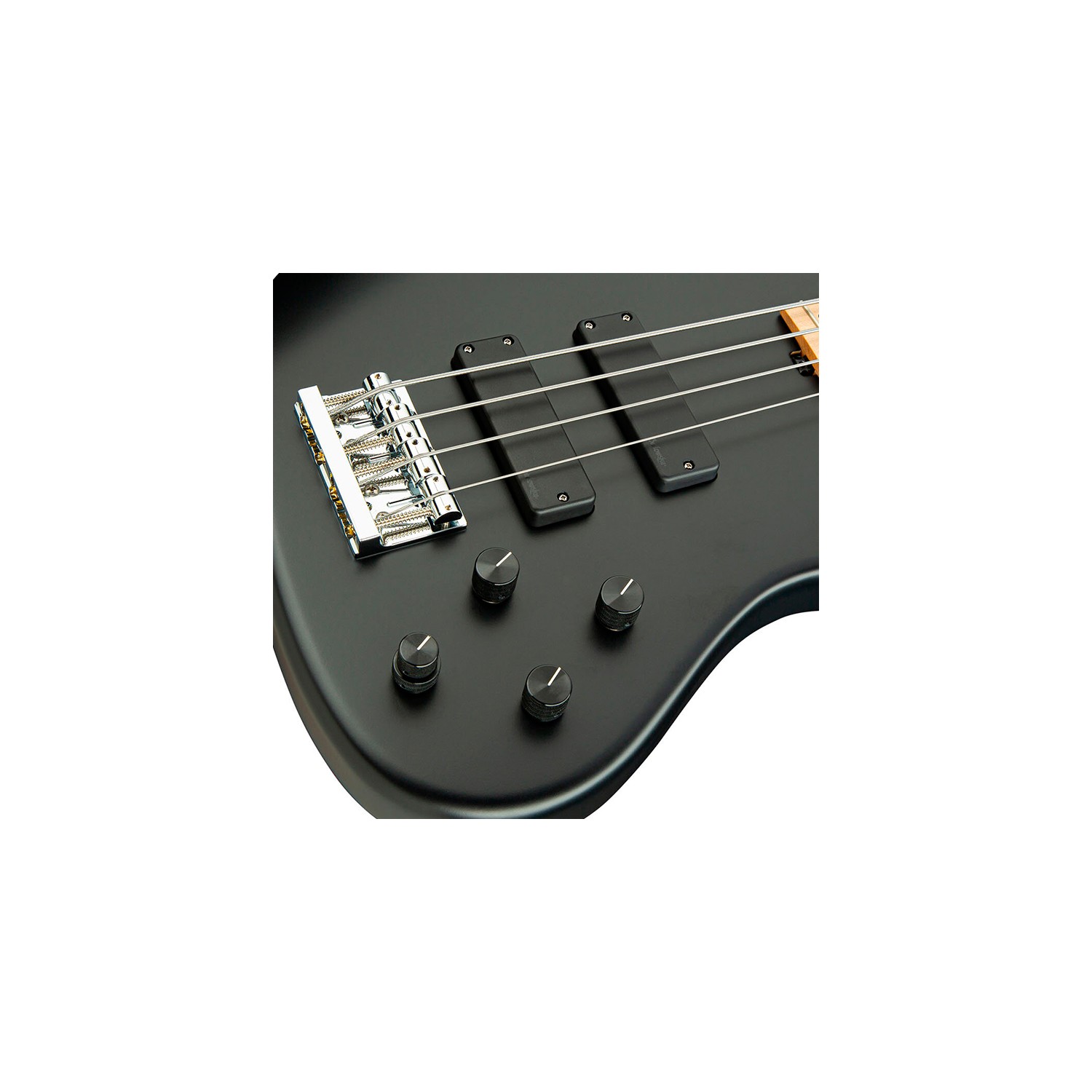 MetroLine Modern Bass 4 24 Black Satin