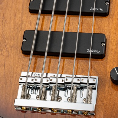 MetroLine Modern Bass 5 24 Vintage Sunburst