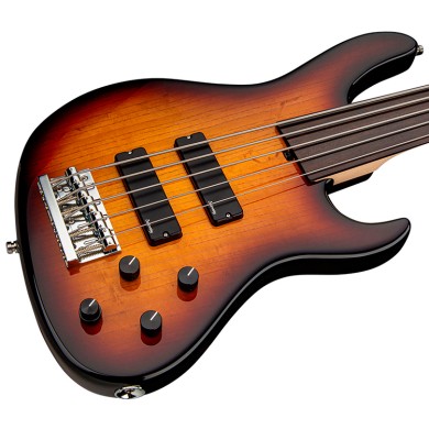 MetroLine Modern Bass 5 24 Fretless Vin. Sunb.