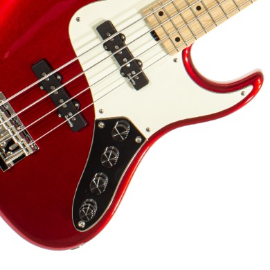 MetroLine JJ Bass 4 24 Vintage Candy Apple Red