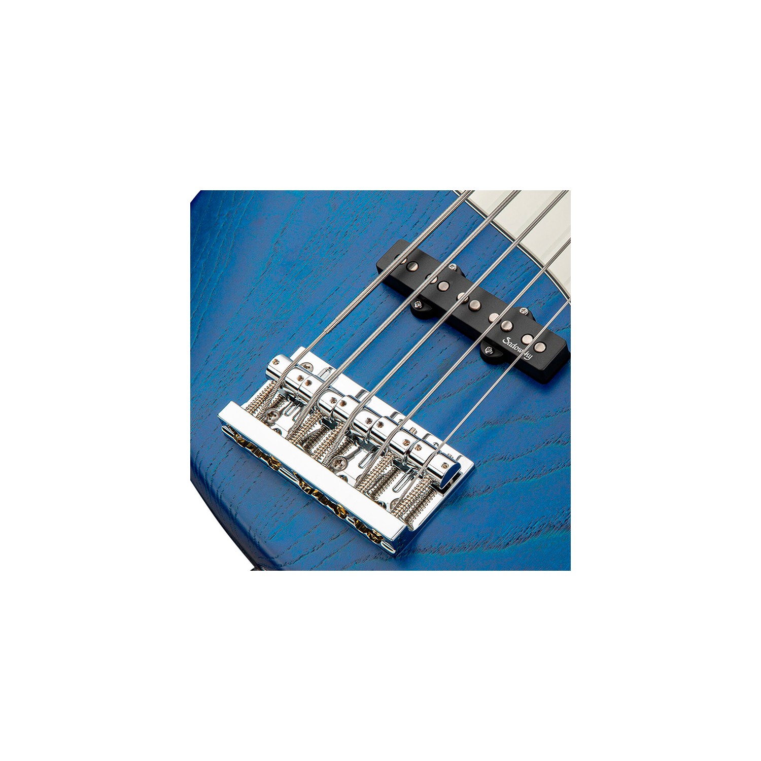 MetroLine JJ Bass 5 24 Vintage Ocean Blue Satin