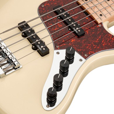 MetroLine JJ Bass 5 24 Vintage Olympic White
