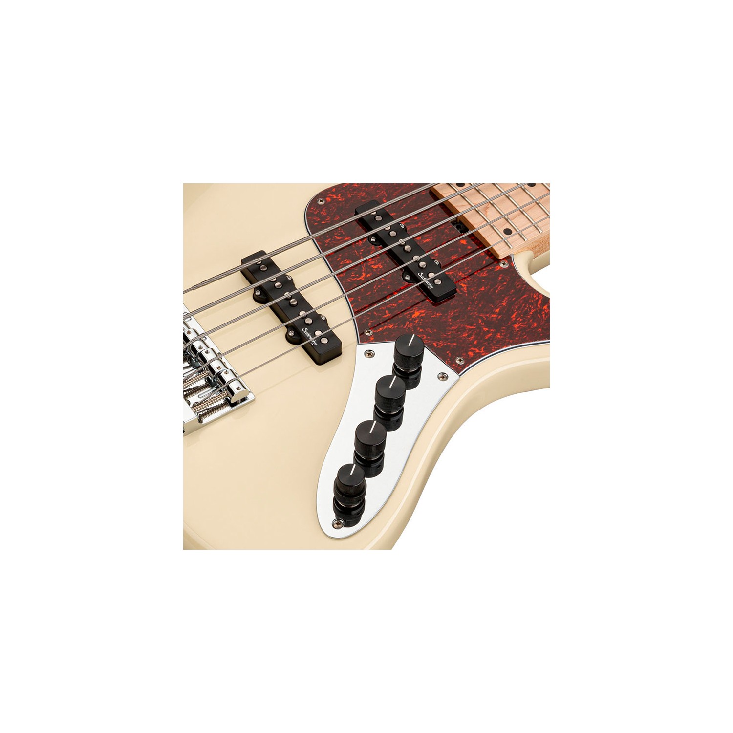 MetroLine JJ Bass 5 24 Vintage Olympic White