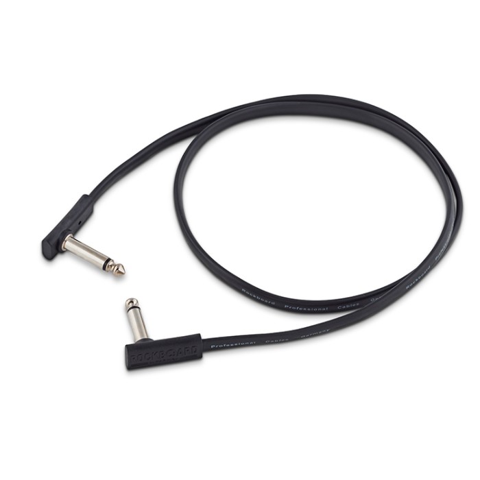 Flat Patch Cable Black 80cm