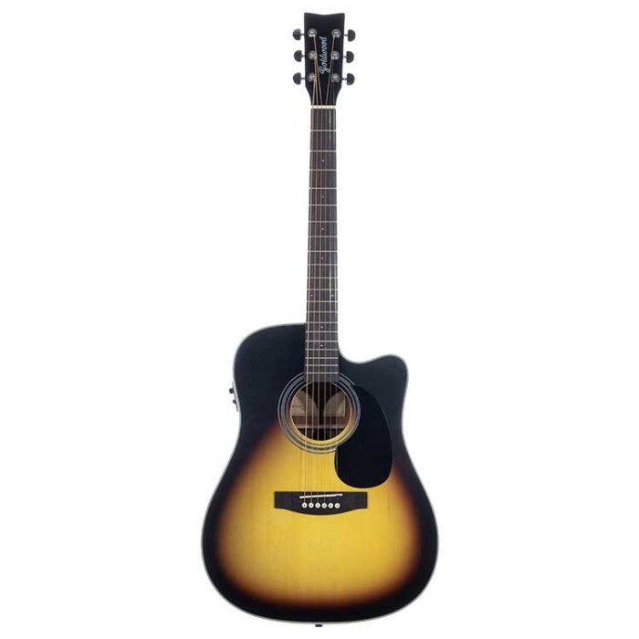 Collina Dreadnought Cutaway Sunburst