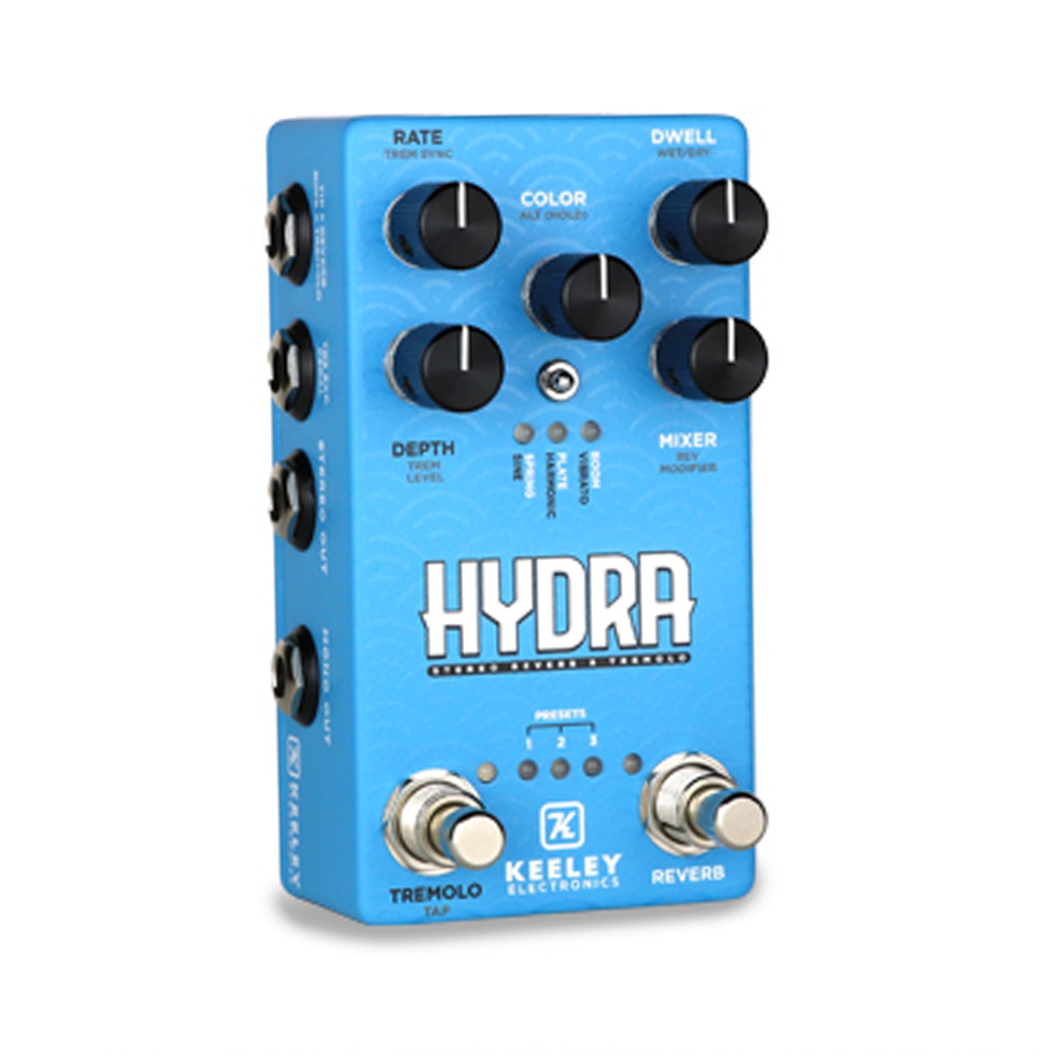 Hydra Stereo Reverb and Tremolo