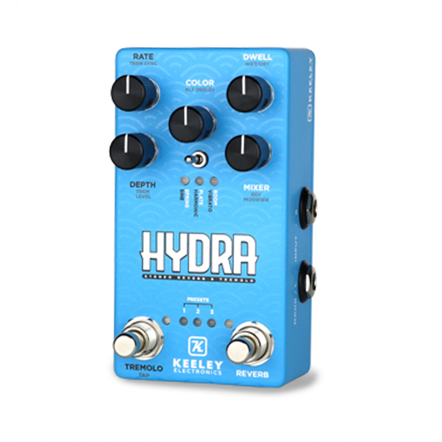 Hydra Stereo Reverb and Tremolo
