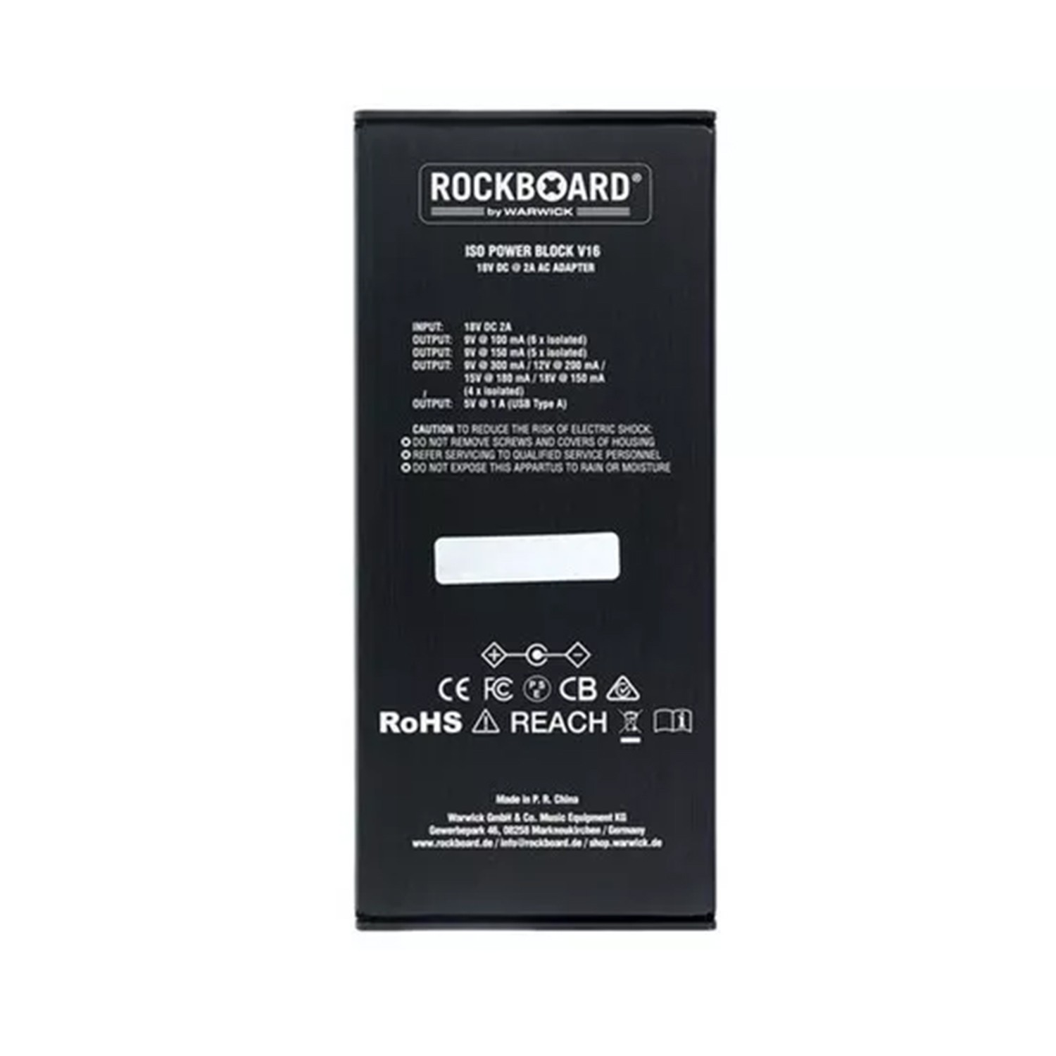 Power Block ISO 16 Alimentatore