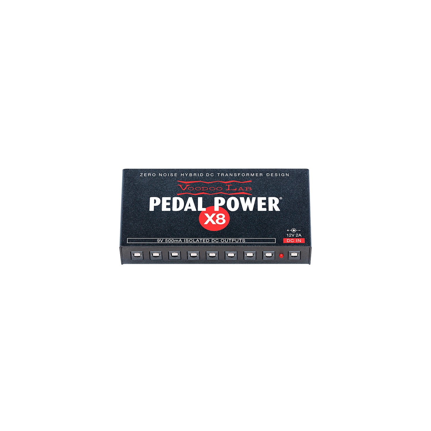 Alimentatore MP-50 MultiPower Per Pedali Effetti - 10 Uscite Isolate - 9V, 12V, 18V - Professionale Per Musicisti