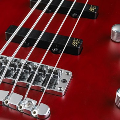 Corvette Basic 5 Burgundy Red Transparent Satin