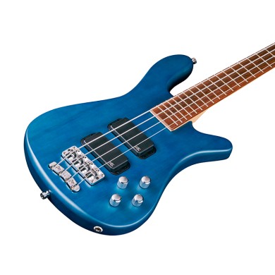 Streamer Standard 4 Ocean Blue Transparent Satin