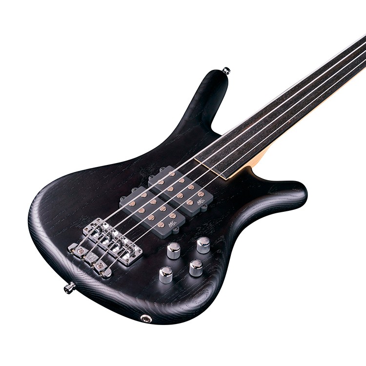 Corvette $$ 4 Fretless Nirvana Black Transparent S