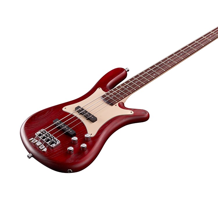 Streamer CV 4 Burgundy Red Transparent Satin