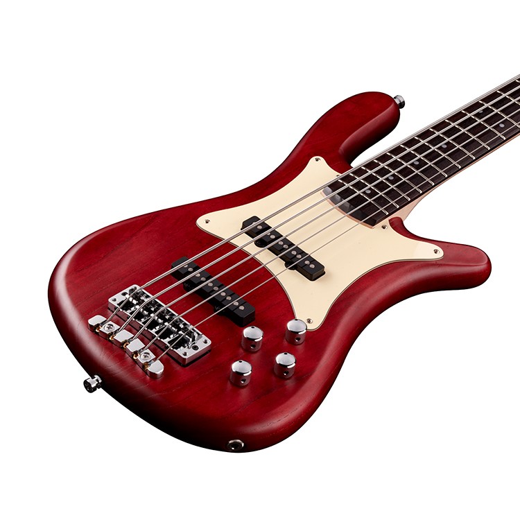 Streamer CV 5 Burgundy Red Transparent Satin