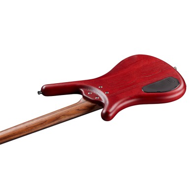 Corvette Std Ash 5 Burgundy Red Transparent Satin