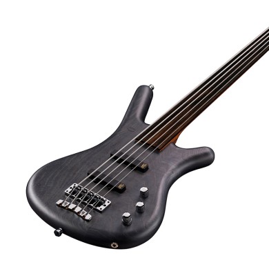 Corvette Std Ash 5 Fretless Nirvana Black Transpar