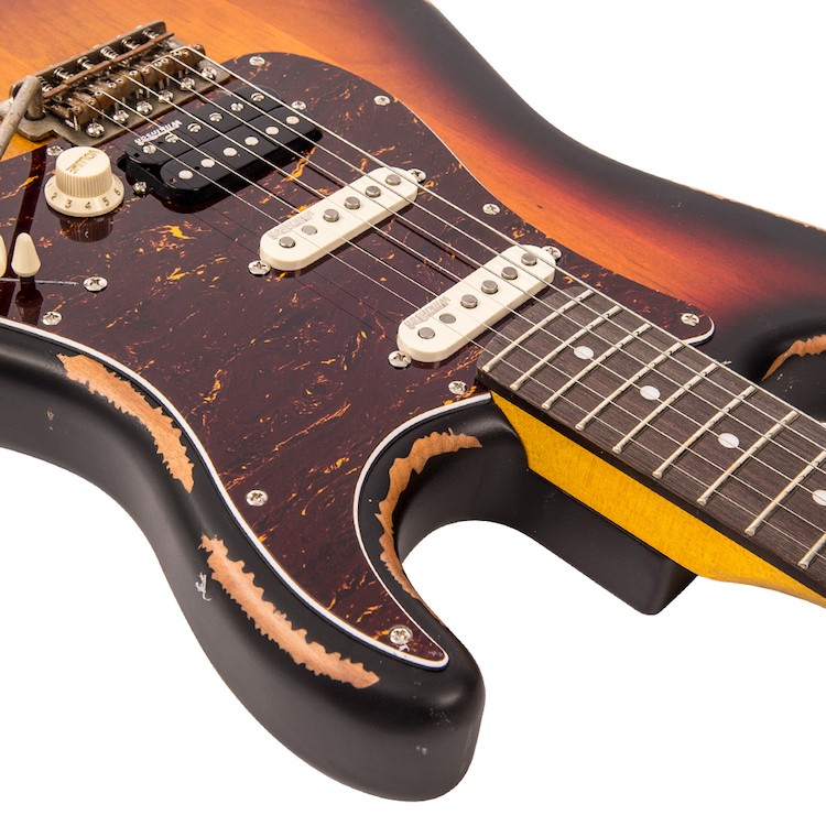 V6 HSS ICON Distressed Sunburst